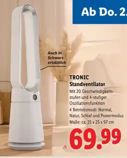Lidl Tronic standventilator Angebot