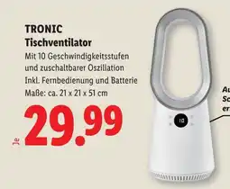 Lidl Tronic tischventilator Angebot