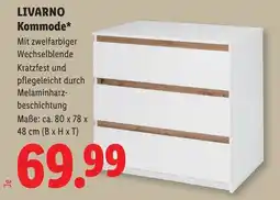 Lidl Livarno kommode Angebot