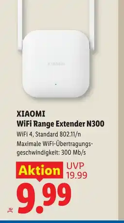 Lidl Xiaomi wifi range extender n300 Angebot