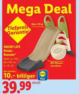 Lidl Smoby life kinder rutsche Angebot