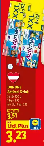Lidl Danone actimel drink Angebot