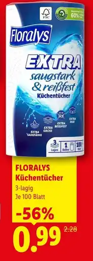 Lidl Floralys küchentücher Angebot