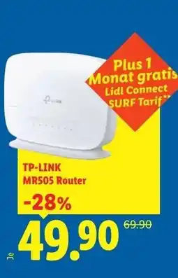 Lidl Tp-link mr505 router Angebot