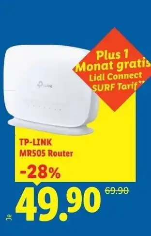 Lidl Tp-link mr505 router Angebot