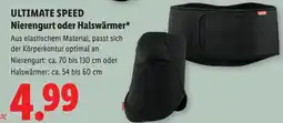 Lidl Ultimate speed nierengurt oder halswärmer Angebot