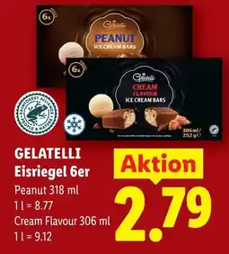 Lidl Gelatelli eisriegel 6er Angebot
