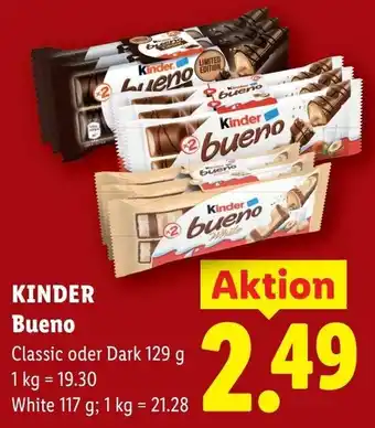 Lidl Kinder bueno Angebot