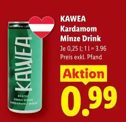 Lidl Kawea kardamom minze drink Angebot