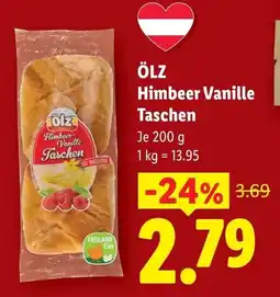 Lidl Ölz himbeer vanille taschen Angebot