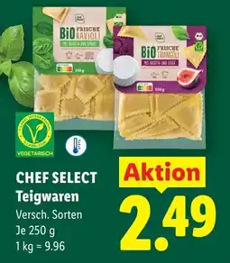 Lidl Chef select teigwaren Angebot