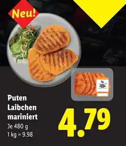 Lidl Puten Laibchen mariniert Angebot