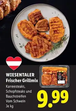 Lidl Wiesentaler frischer grillmix Angebot