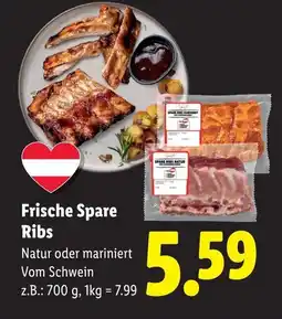 Lidl Frische spare ribs Angebot