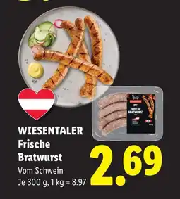Lidl Wiesentaler frische bratwurst Angebot