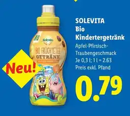 Lidl Solevita bio kindertergetränk Angebot