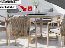 Bauhaus Gartentisch rund Angebot