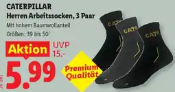 Lidl Caterpillar Herren Arbeitssocken Angebot