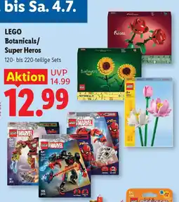 Lidl Lego Botanicals/ Super Heros Angebot