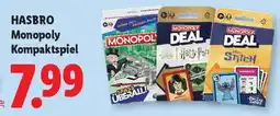 Lidl Hasbro monopoly kompaktspiel Angebot