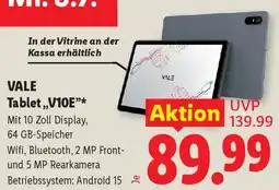 Lidl Vale Tablet V10E Angebot