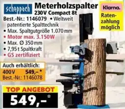 Norma Meterholzspalter 230V Compact 8t Angebot