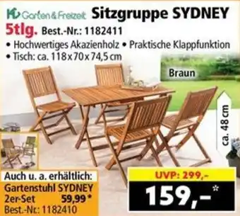 Sitzgruppe sydney 5tlg.