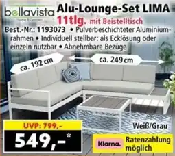 Norma Alu-Lounge-Set LIMA 11tlg. Angebot