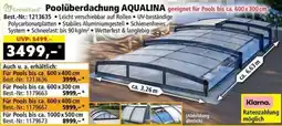Norma Poolüberdachung aqualina Angebot