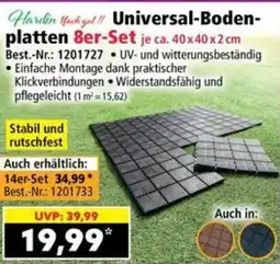 Norma Universal-Boden- platten Angebot