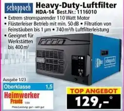 Norma Heavy-Duty-Luftfilter HDA-14 Angebot