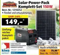 Norma Solar-Power-Pack Komplett-Set 150W Angebot