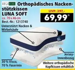 Norma Orthopädisches Nacken- stützkissen Luna Soft Angebot