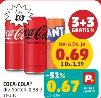 PENNY Coca-cola Angebot