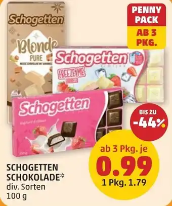 PENNY Schogetten schokolade Angebot