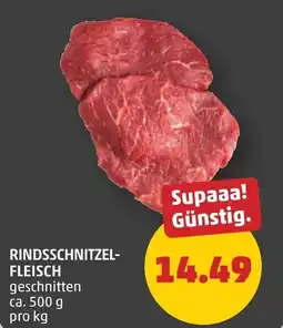 PENNY Rindsschnitzel- fleisch Angebot