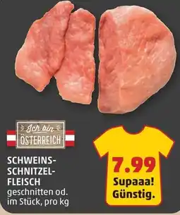 PENNY Schweins- schnitzel- fleisch Angebot