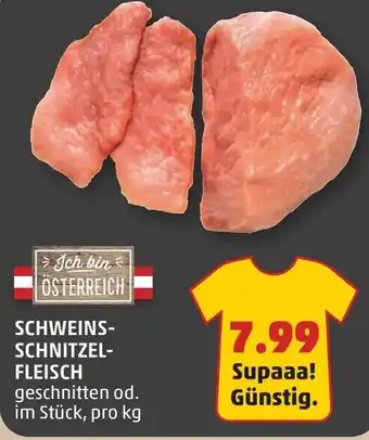 PENNY Schweins- schnitzel- fleisch Angebot