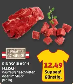 PENNY Rindsgulasch- fleisch Angebot