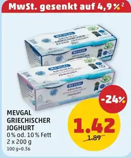 PENNY Mevgal griechischer joghurt Angebot