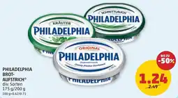 PENNY Philadelphia brot- aufstrich Angebot