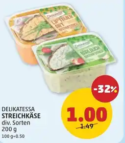 PENNY Delikatessa streichkäse Angebot