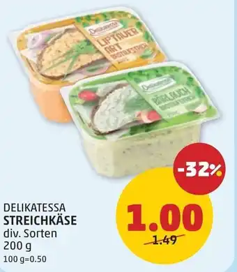 PENNY Delikatessa streichkäse Angebot
