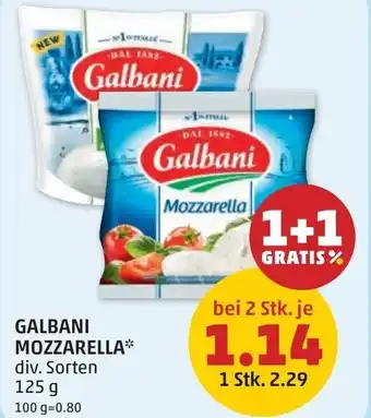 PENNY Galbani mozzarella Angebot