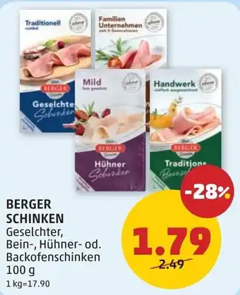 PENNY Berger schinken Angebot