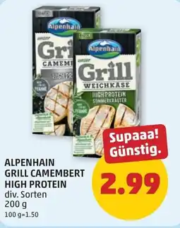 PENNY Alpenhain grill camembert high protein Angebot