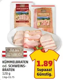PENNY Kümmelbraten od. schweins- braten Angebot