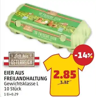 PENNY Eier aus freilandhaltung Angebot
