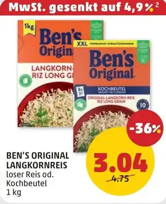 PENNY Ben's original langkornreis Angebot