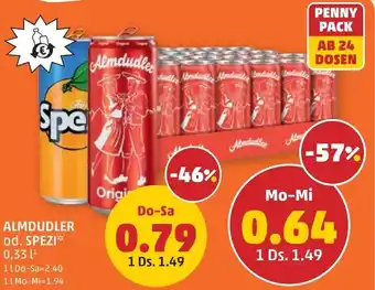 Almdudler od. spezi